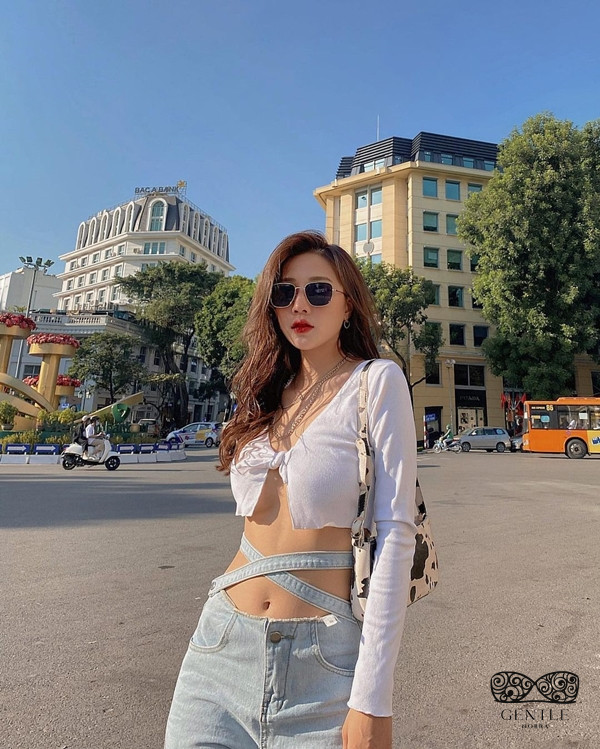 ảnh gái cute chụp instagram