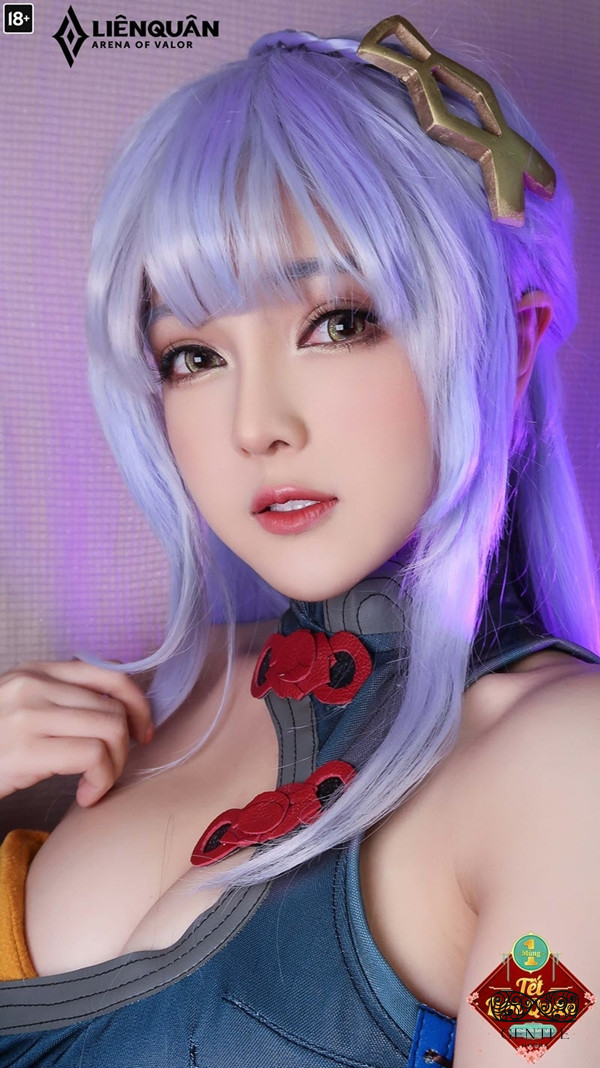 50+ảnh gái xinh cosplay Liên Quân Mobile khoe hàng khí chất ngời ngời 41 ảnh gái xinh cosplay liên quân mobile