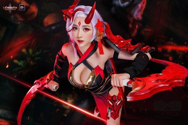 50+ảnh gái xinh cosplay Liên Quân Mobile khoe hàng khí chất ngời ngời 52 xxx
