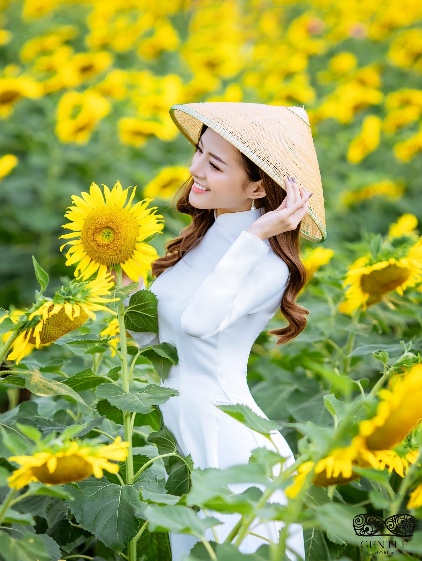 Top 222+ ảnh cô gái cầm hoa gây thương nhớ đẹp nhất 2024  24 ảnh cô gái cầm hoa hướng dương tươi cười 5