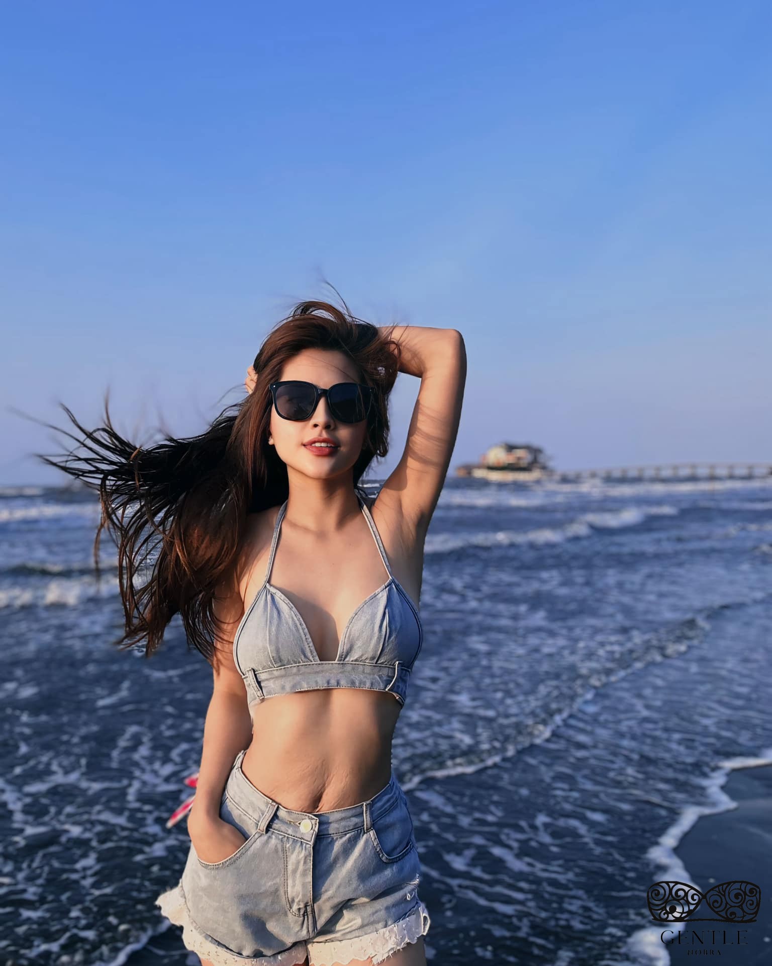 ảnh thiên an bikini 4