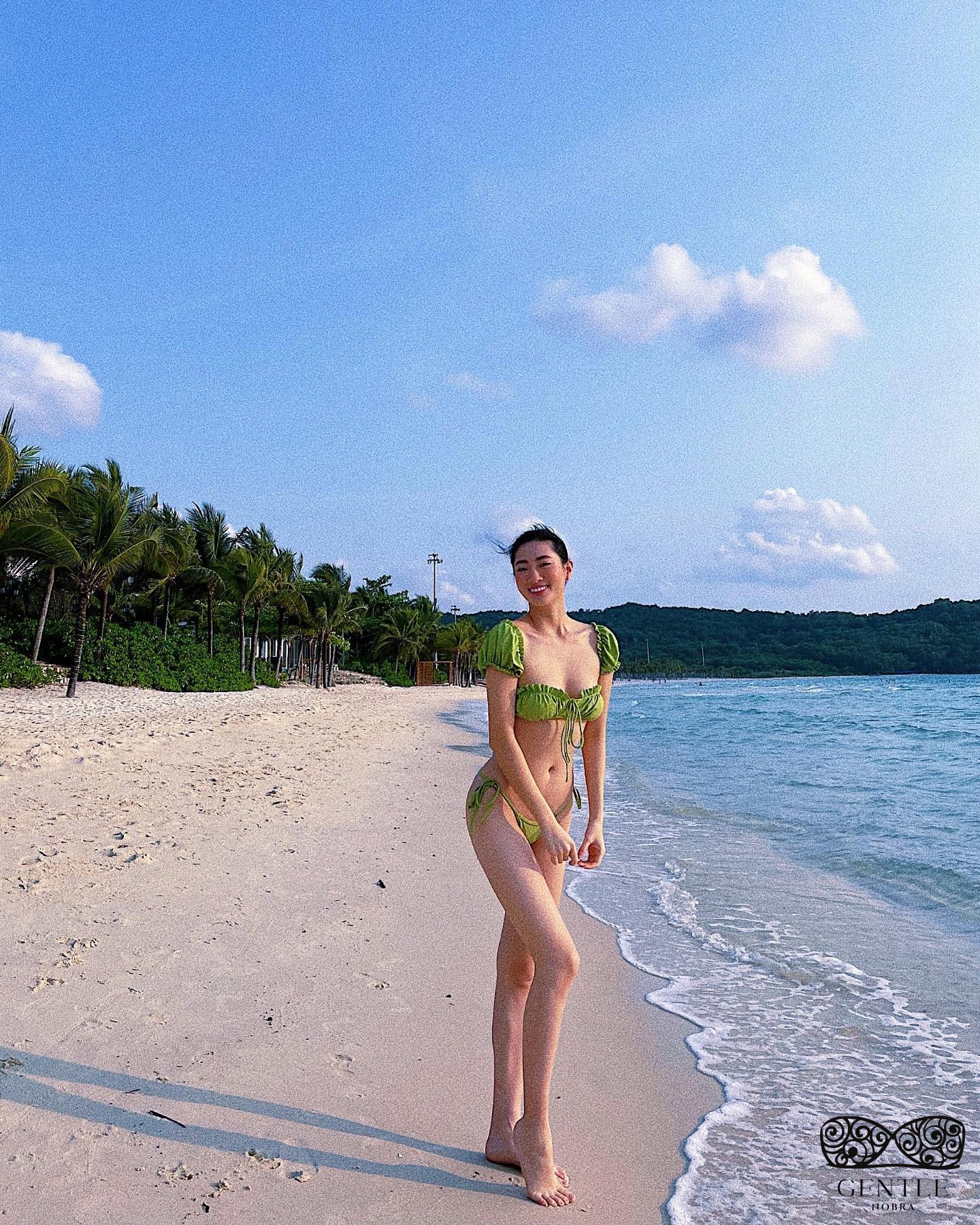  Lương Thuỳ Linh bikini  gợi cảm, slay nhất 4